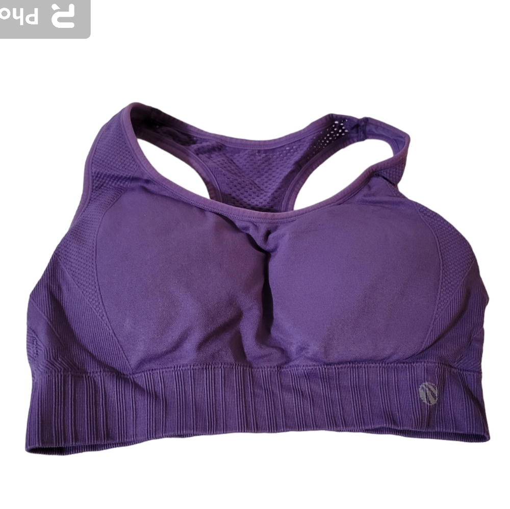 Marika Sport Bra Sz Medium 34/C Purple